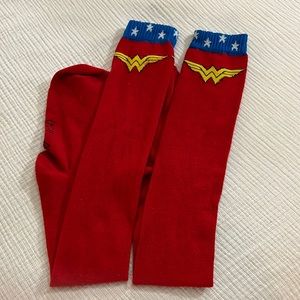 Wonder Woman knee high socks